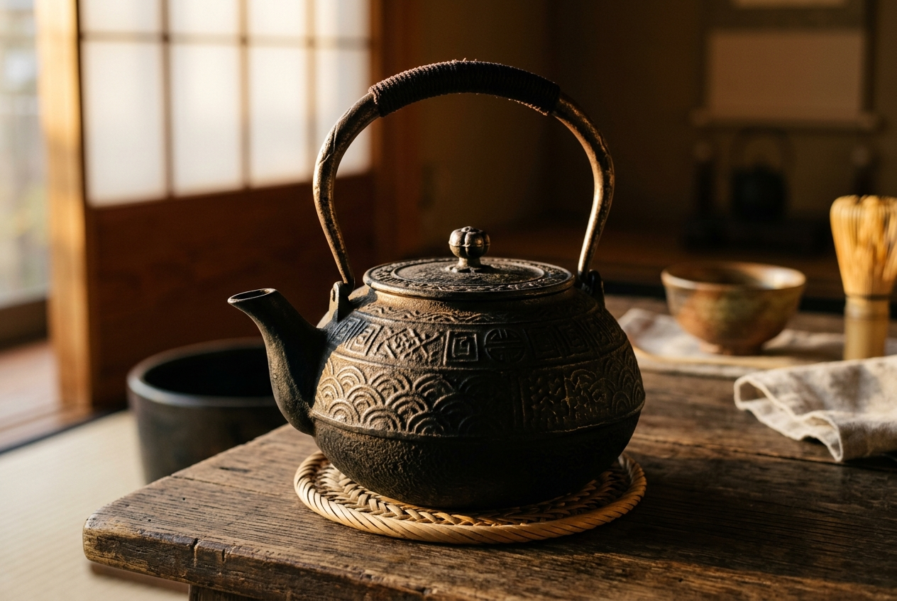 Théière En Fonte Japonaise