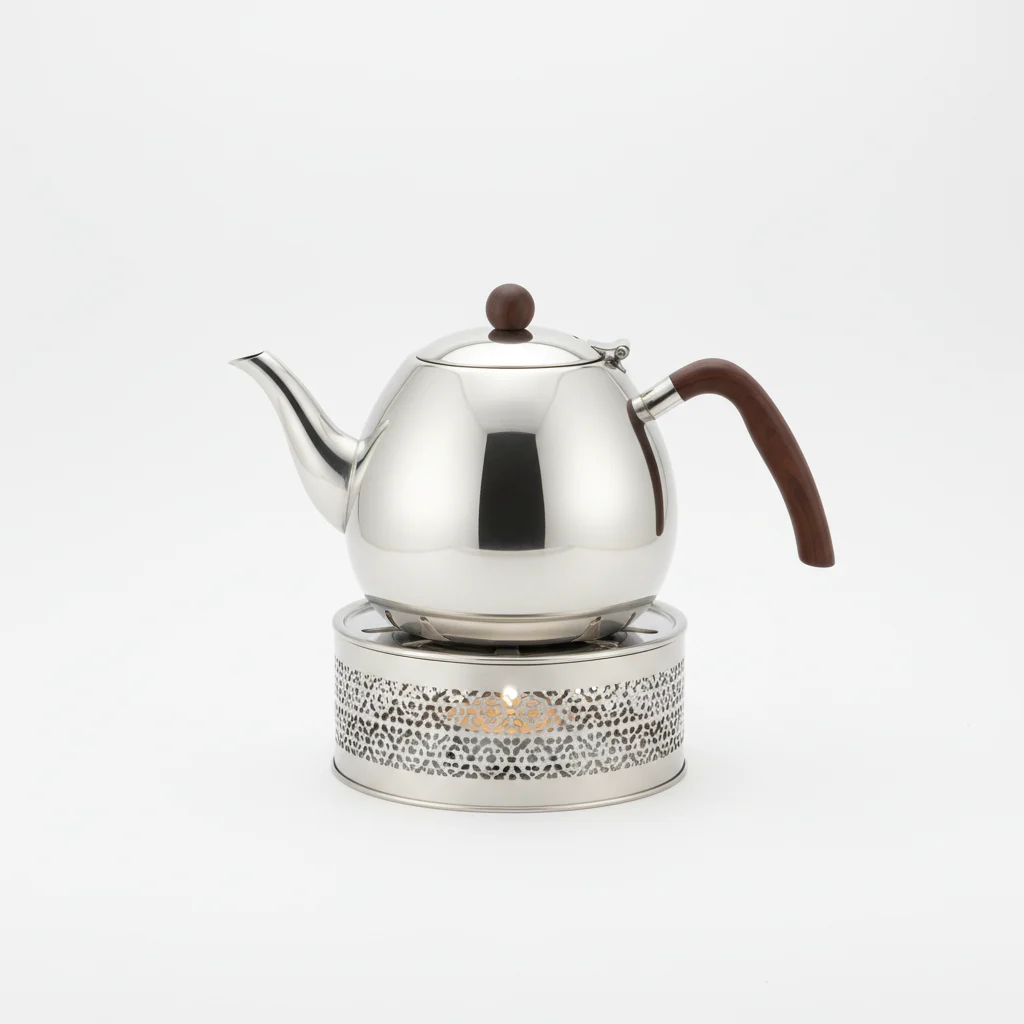 Théière Avec Réchaud 3 Théière Avec Réchaud – Image 3