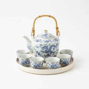 Ensemble Théière Et Tasse Oriental